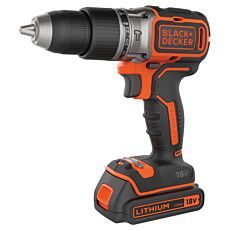 BLACK&DECKER κρουστικό δραπανoκατσάβιδα μπαταρίας BCD003C1 18V