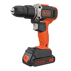 BLACK&DECKER κρουστικό δραπανoκατσάβιδα μπαταρίας BCD003C1 18V