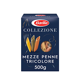 BARILLA μακαρόνια Mezze Penne Tricolore La Collezione 500g