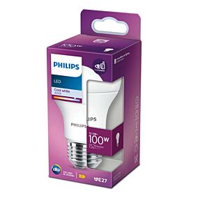 PHILIPS Λάμπα LED 13W E27 A60 λευκό φως