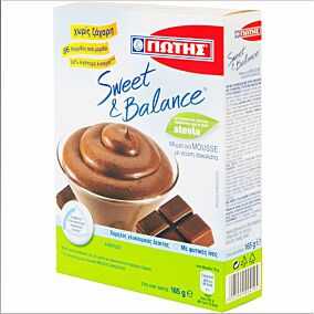 Σοκολατάκια SWEET AND BALANCE mousse (165g)