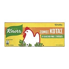 KNORR ζωμός κότας 12τεμ.