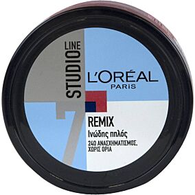 Κρέμα φιξαρίσματος μαλλιών L'OREAL studio line remix (150ml)