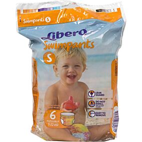 Πάνες LIBERO μαγιό S 7-12kg (6τεμ.)