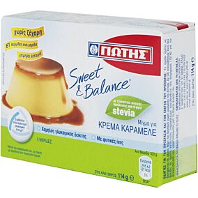 Μείγμα SWEET AND BALANCE για κρέμα καραμελέ (114g)