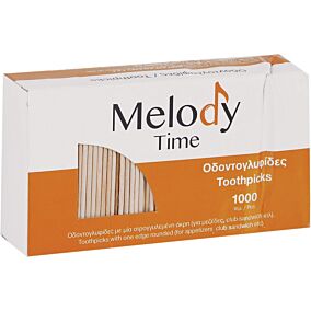 Οδοντογλυφίδες MELODY TIME με κεφαλάκι (1000τεμ.)