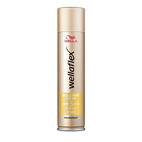 WELLAFLEX λακ μαλλιών Brilliant Color για δυνατό κράτημα 250ml