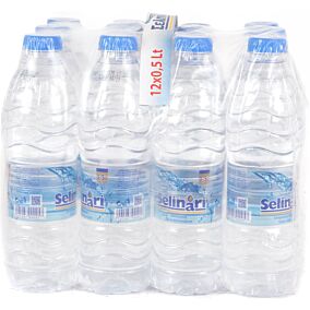 Νερό ΣΕΛΗΝΑΡΙ φυσικό επιτραπέζιο (12x500ml)