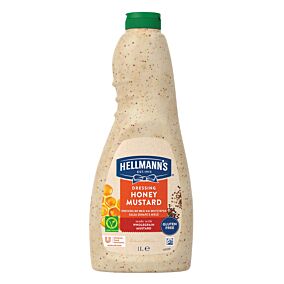 HELLMANN'S σάλτσα Dressing με μέλι και μουστάρδα 1lt