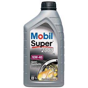 MOBIL λαδί μηχανής Super ημισυνθετικό 2000 X1 10W-40 1lt