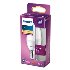 PHILIPS λάμπα LED 25W E14 θερμό φως