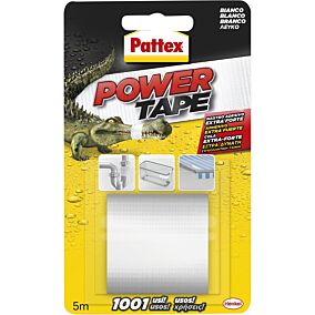 Ταινία PATTEX Power Tape λευκή 5m x 50mm