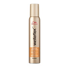 WELLAFLEX αφρός μαλλιών Curls Definition με δυνατό κράτημα 200ml