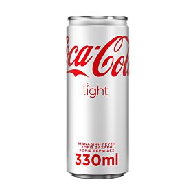 COCA COLA αναψυκτικό Light χωρίς ζάχαρη & θερμίδες 330ml