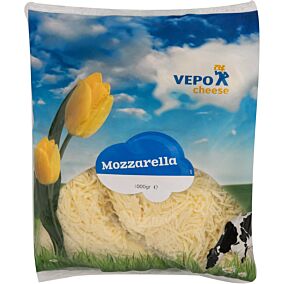 Τυρί VEPO mozzarella 40% λιπαρά τριμμένη (1kg)