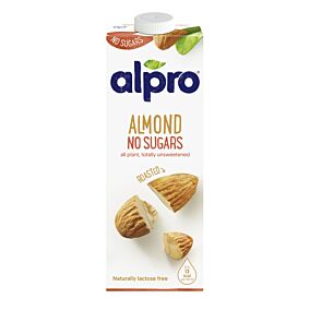 ALPRO ρόφημα φυτικό αμυγδάλου χωρίς ζάχαρη 1lt