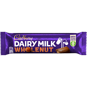 CADBURY σοκολάτα Dairy Milk γάλακτος με ολόκληρα φουντούκια 45g