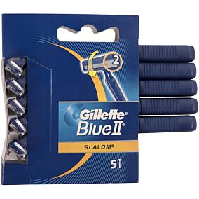 GILETTE ξυραφάκια Blue II Slalom μιας χρήσης 5τεμ.