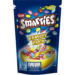 Καραμέλες SMARTIES Family Pack γεμιστά με σοκολάτα γάλακτος (240g)