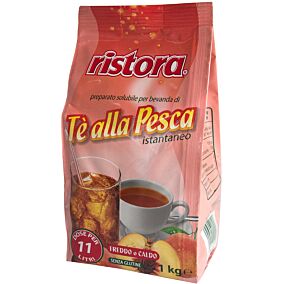 Τσάι RISTORA στιγμιαίο με άρωμα ροδάκινο (1kg)