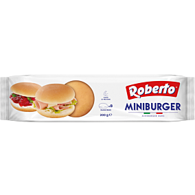 ROBERTO ψωμί για Burger Mini 8x200g