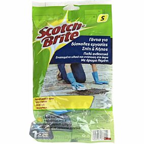 Γάντια SCOTCH-BRITE κουζίνας heavy duty, small (1τεμ.)