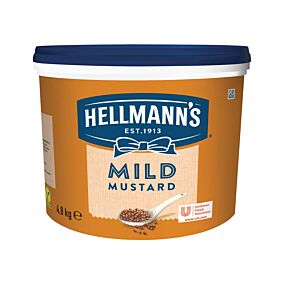 HELLMANN'S μουστάρδα απαλή 4,8kg