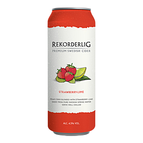 REKORDERLIG μηλίτης φράουλα και λάϊμ 500ml