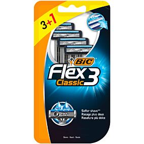 Ξυραφάκια BIC flex comfort μιας χρήσης (4τεμ.)