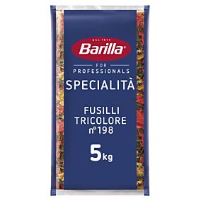 BARILLA πάστα ζυμαρικών Fusilli τρικολόρε 5kg