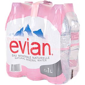 Νερό EVIAN φυσικό μεταλλικό (6x1lt)