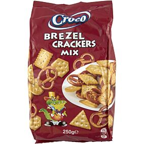 Κράκερ CROCO brezel αλμυρά (250g)