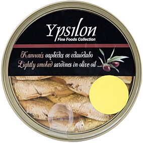 Κονσέρβα YPSILON FINE FOODS σαρδέλες καπνιστές (120g)