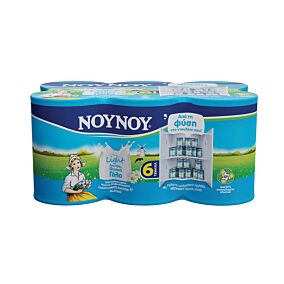 ΝΟΥΝΟΥ γάλα εβαπορέ Light 6x400ml