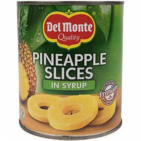 Κομπόστα DEL MONTE ανανάς φέτες σε φυσικό χυμό (510g)