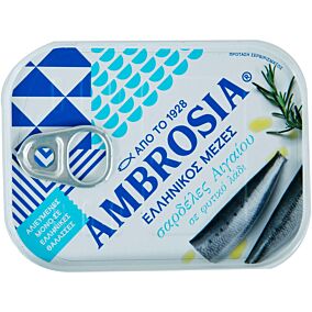 Κονσέρβα AMBROSIA σαρδέλες σε λάδι (100g)