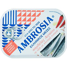 Κονσέρβα AMBROSIA σαρδέλες πικάντικες (100g)