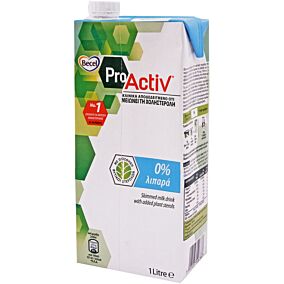 Ρόφημα γάλακτος BECEL Pro Activ 0% λιπαρά (1lt)