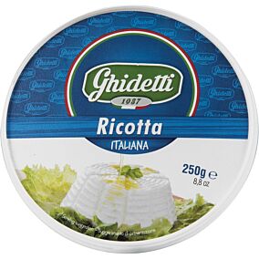 Τυρί GHIDETTI ricotta Ιταλίας (250g)