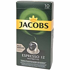 Καφές JACOBS ristretto σε κάψουλες (10x5,2g)