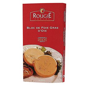 Πατέ ROUGIE αλλαντικών με συκώτι χήνας block (2x40g)