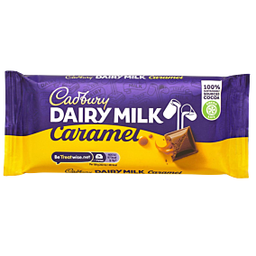 CADBURY σοκολάτα Dairy Milk γάλακτος με καραμέλα 120g