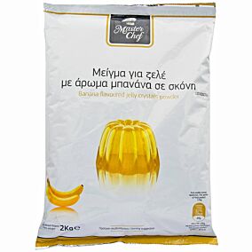 Μείγμα MASTER CHEF ζελέ μπανάνα (2kg)