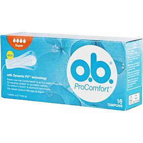 Ταμπόν O.B. Pro Comfort Silktouch Super