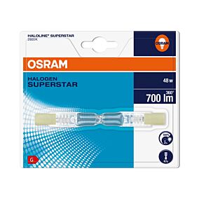 OSRAM λάμπα ιωδίνης αλογόνου κοντή 48W R7S