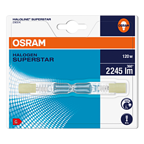 OSRAM λάμπα ιωδίνης αλογόνου κοντή 120W R7S