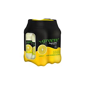 GREEN αναψυκτικό λεμονάδα 4x330ml