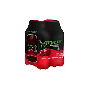 GREEN αναψυκτικό βυσσινάδα 4x330ml