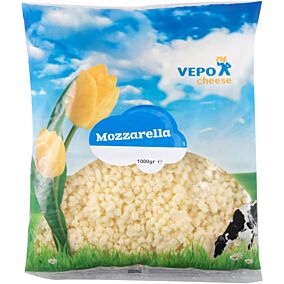 VEPO τυρί mozzarella σε κύβους 1kg