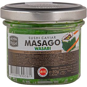 Χαβιάρι MASAGO CAPELIN wasabi (80g)